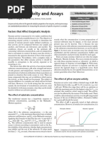 Enzyme Activity and Assays