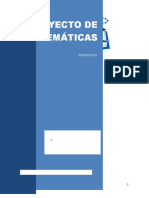 Proyecto Matemáticas 