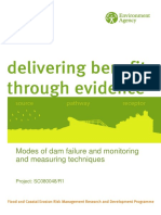 Report- Modes and Dam Failure and Monitoring and Measuring Techniques