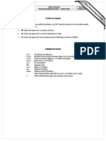 Notes Mark Scheme Syllabus Igcse Examinations - June 2003 0580/0581
