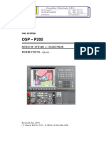 OKUMA-OSP-P200 Sistem de Evitare A Coliziunilor (CAS) (Rev II)