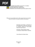 Melaço de Soja No Lugar de Melaço de Cana Bioflocos