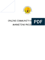 Online Community Radio Marketing Project