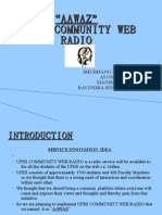 Upes Community Web Radio
