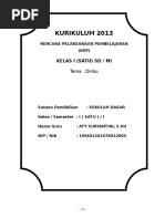 Download 1 Rpp Sd Kelas 1 Semester 1 - Diriku by aipriutami SN314235965 doc pdf