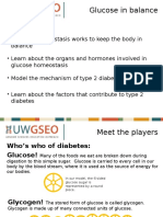 Glucose Homestasis and Diabetes Presentation