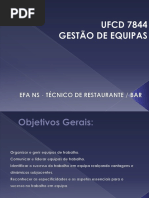 Ufcd 7844 Gestão de Equipas