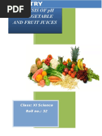 Download Chemistry Project PH Analysis of Fruits by Joydeep Naskar SN314238562 doc pdf