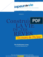 Construis La Vie de Tes Reves 2h Jour