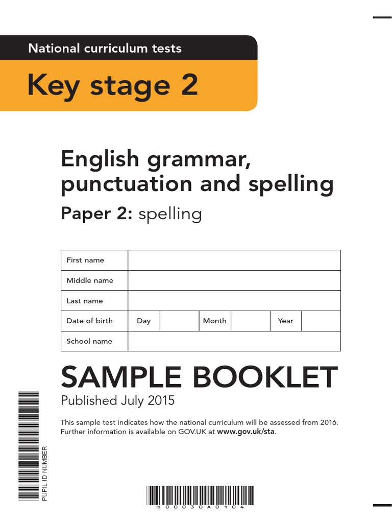 english key paper term 2