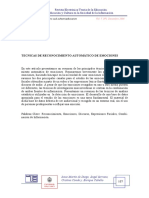 Tecnicas de Reconocimiento AutomAtico de Emociones