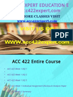 ACC 422 EXPERT TEACHING EFFECTIVELY / acc422expert.com