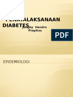 Dr.jongky Hendro Prajitno, SpPD,FINASIM Penatalaksanaan Diabetes