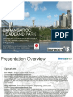 2013-08 Barangaroo Headland Park Ea Presentation Rev00