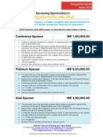 SponseringOpportunities - FatigueDurabilityIndia2016