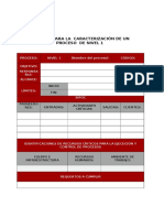 Formato Hoja An°3 para La Caracterización de Un Proceso