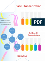 Acid and Base Standarization