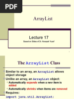 Arraylist: Based On Slides of Dr. Norazah Yusof