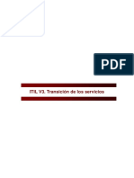3. Transicion de Los Servicios TI ITIL V3