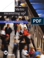 Metro Quality of Life Report