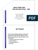 Mekanika Batuan Sifat Mekanik Batuan Utuh 2