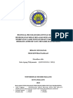 Proposal Program Kreativitas Mahasiswa