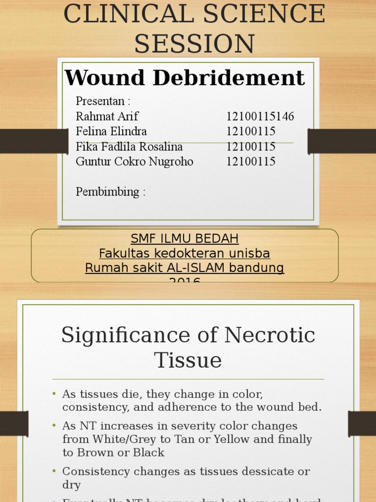 Wound Debridement Skin Medical Specialties