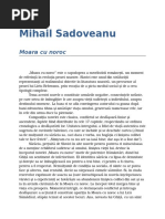 Sadoveanu, Mihail - Moara cu noroc.DOC
