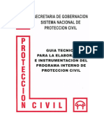 Guía Programa Interno de Protección Civil