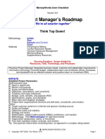 Project Manager's Roadmap