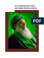 A Collection of Discourses of Our Master Shaykh Abdul Kerim Al