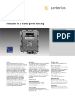 Flameproof Weight Indicator for Hazardous Areas