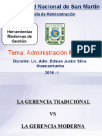 Administracion Moderna - x Ciclo