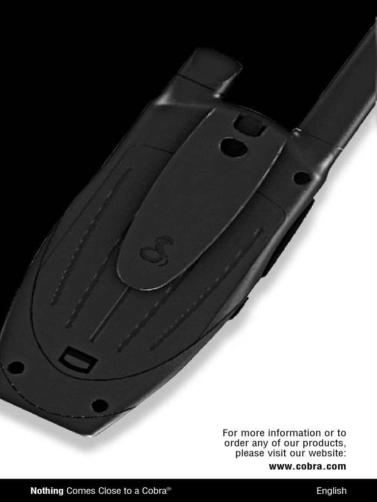 Cobra Microtalk PR4100WX Manual PDF PDF Electrical Engineering Radio