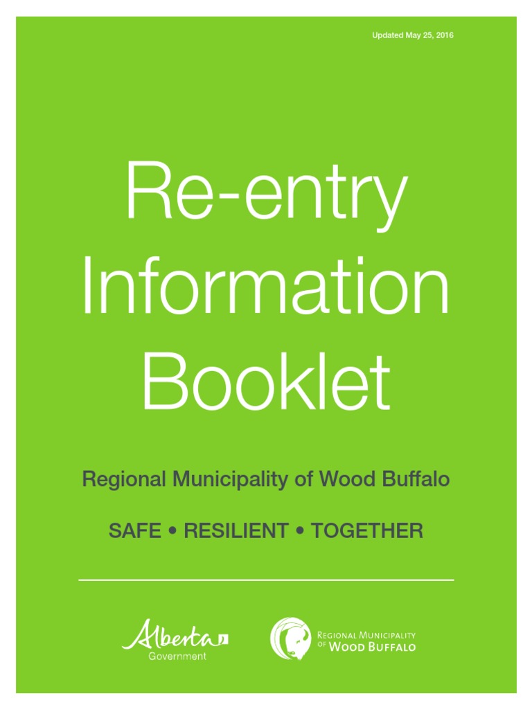 Re-entry Guide for Fort McMurray Residents | PDF | Housekeeping ...