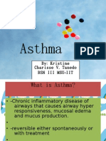 Asthma:: by Kristine - Charisse V Tanedo - BSN Iii Msu Iit