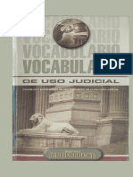 Vocabulario de Uso Judicial Gaceta Jurídica