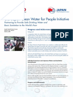 U.S.-Japan Clean Water For People Initiative