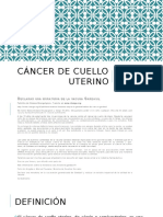 Cáncer de Cuello Uterino