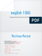 English 10A1: Comprehensive Literature Review