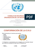 Consejo de Seguridad de La Onu