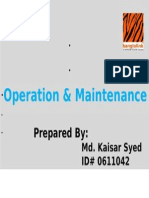 Banglalink Operation & Maintenance (O&M)