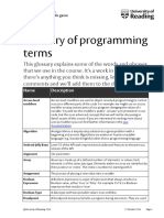 Glossary of Programming TermsNEW