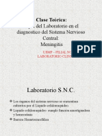 Laboratorio Clínico - SNC Meningitis