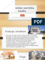 Pristupni Rad - Hrvatska Narodna Banka