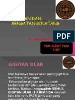 Gigitan Dan Sengatan Binatang