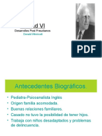 Unidad VI Donald Winnicott Desarrollos Post Freudianos