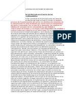 ConcenCONCENTRACIÓN DE PODER DE MERCADOtración de Poder de Mercado