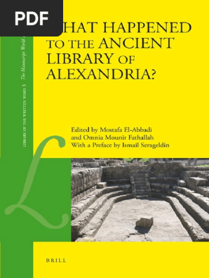 Library Of Alexandria Mostafa Pdf Alexandria Libraries