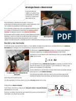 Metrología Lineal